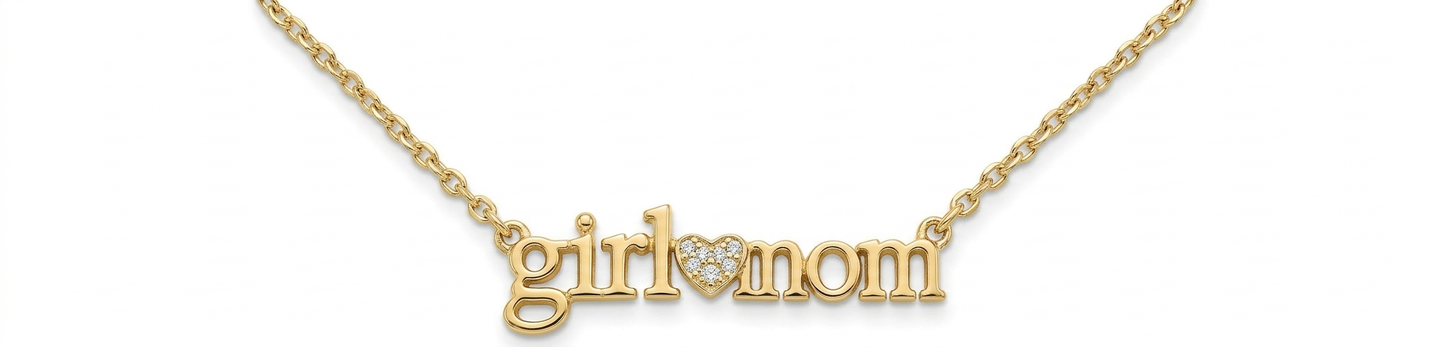 Girl Mom Necklace
